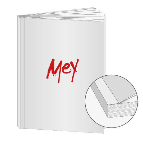 Broschüren Klebebindung DIN A4