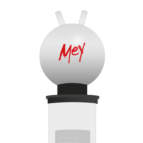 Aufblasbarer Hüpfball als Sonderproduktion